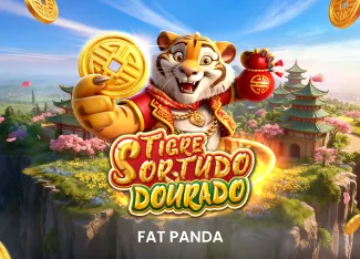 Tigre Sortudo Dourado - JETPLANE168