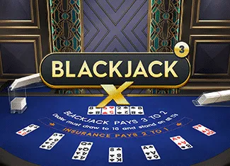 Blackjack X 3 - Azure - JETPLANE168