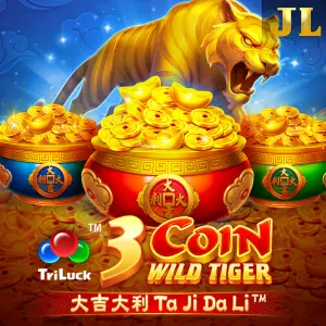 3 Coin Wild Tiger - JETPLANE168